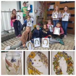 Die Wurzelkinderbande mit ihren Blumengesichtern